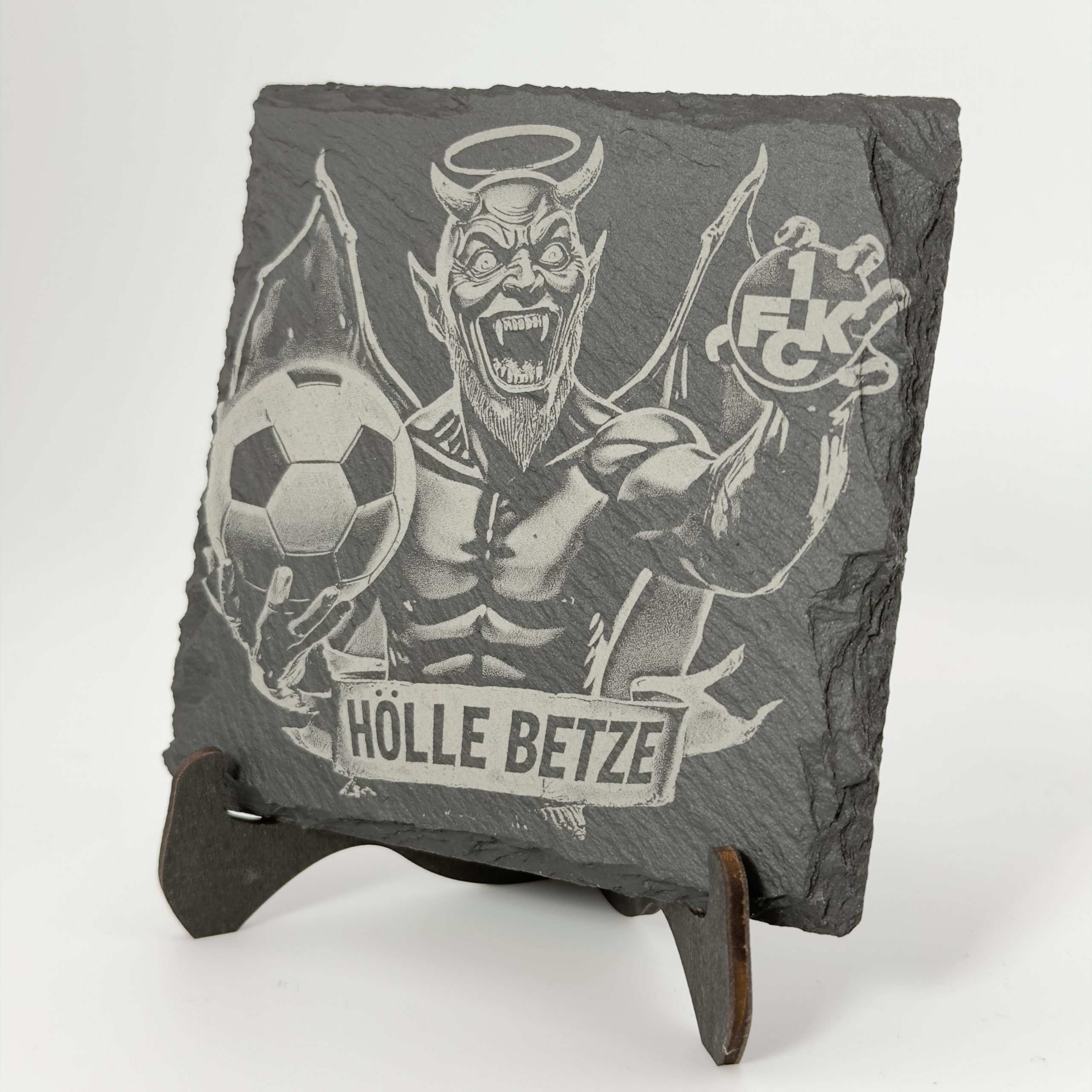 Schiefer Untersetzer "Hölle Betze"