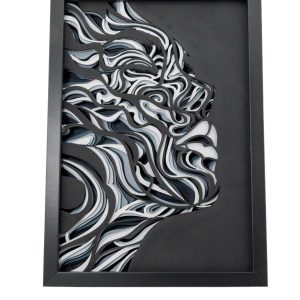 ✨ 3D Wandbild „Ascension“ – Handgefertigte Multilayer Holzkunst (7 Schichten)