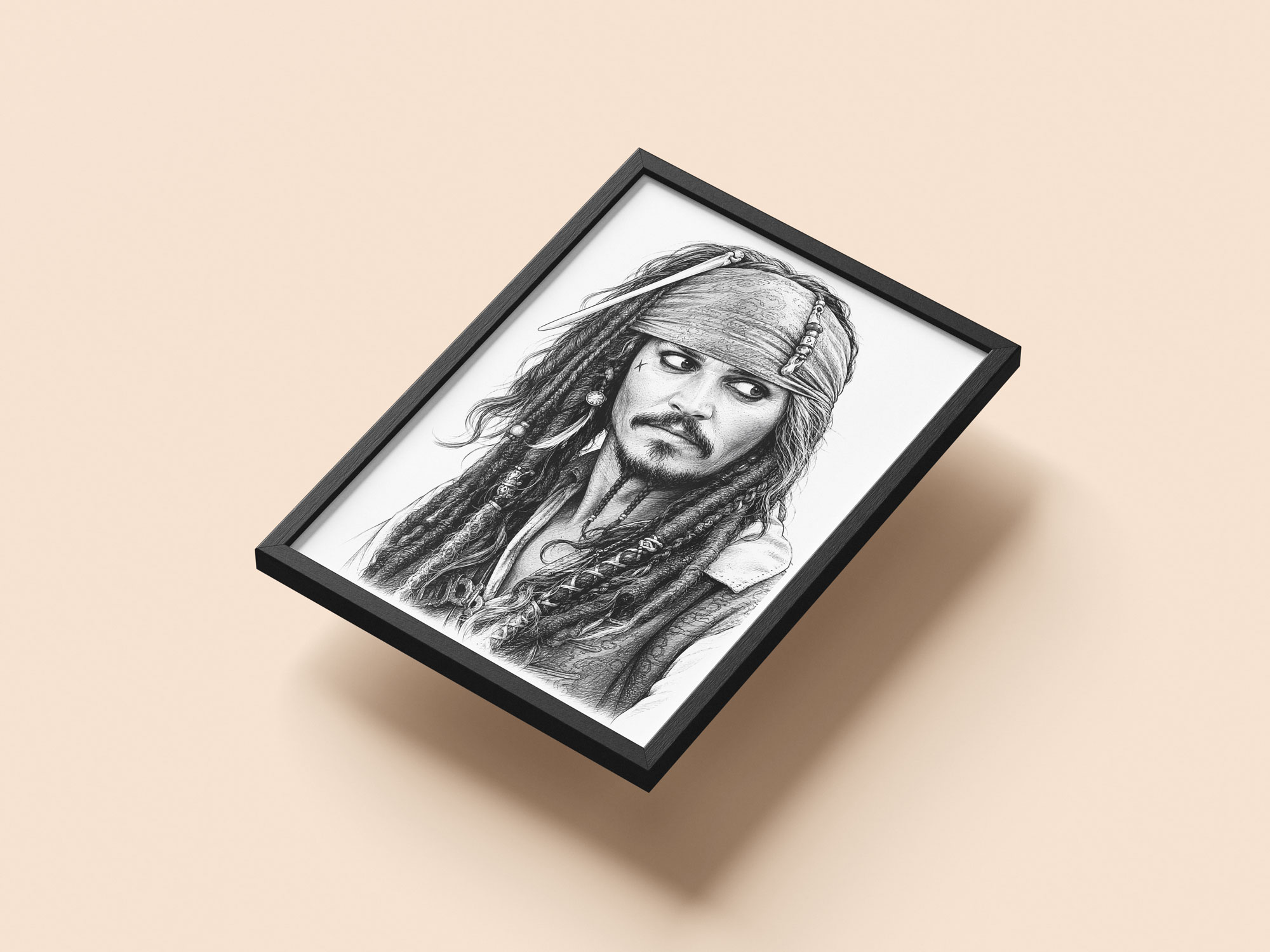 Star Portrait im Format 30x40