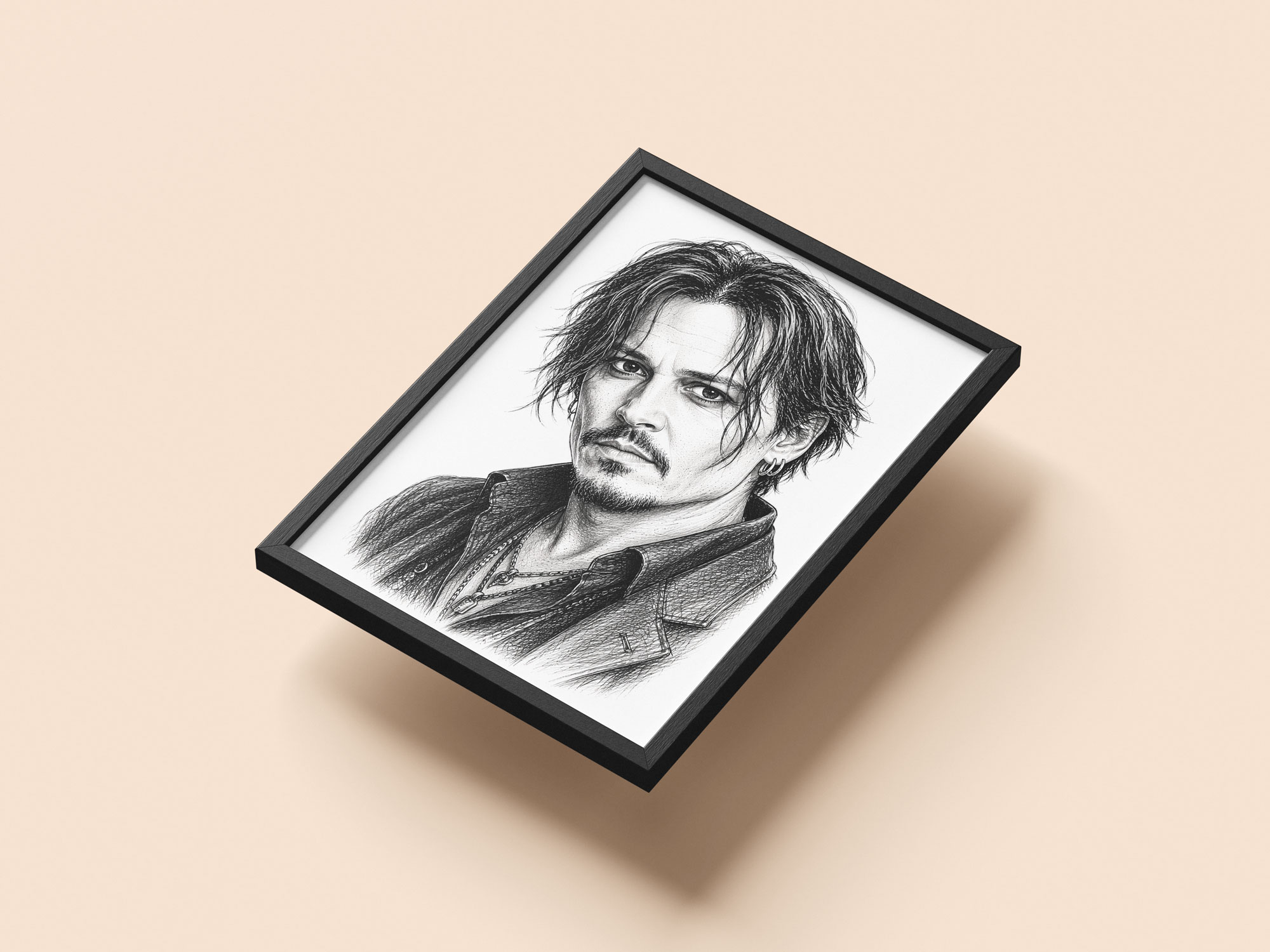 Star Portrait im Format 30x40 – Bild 4