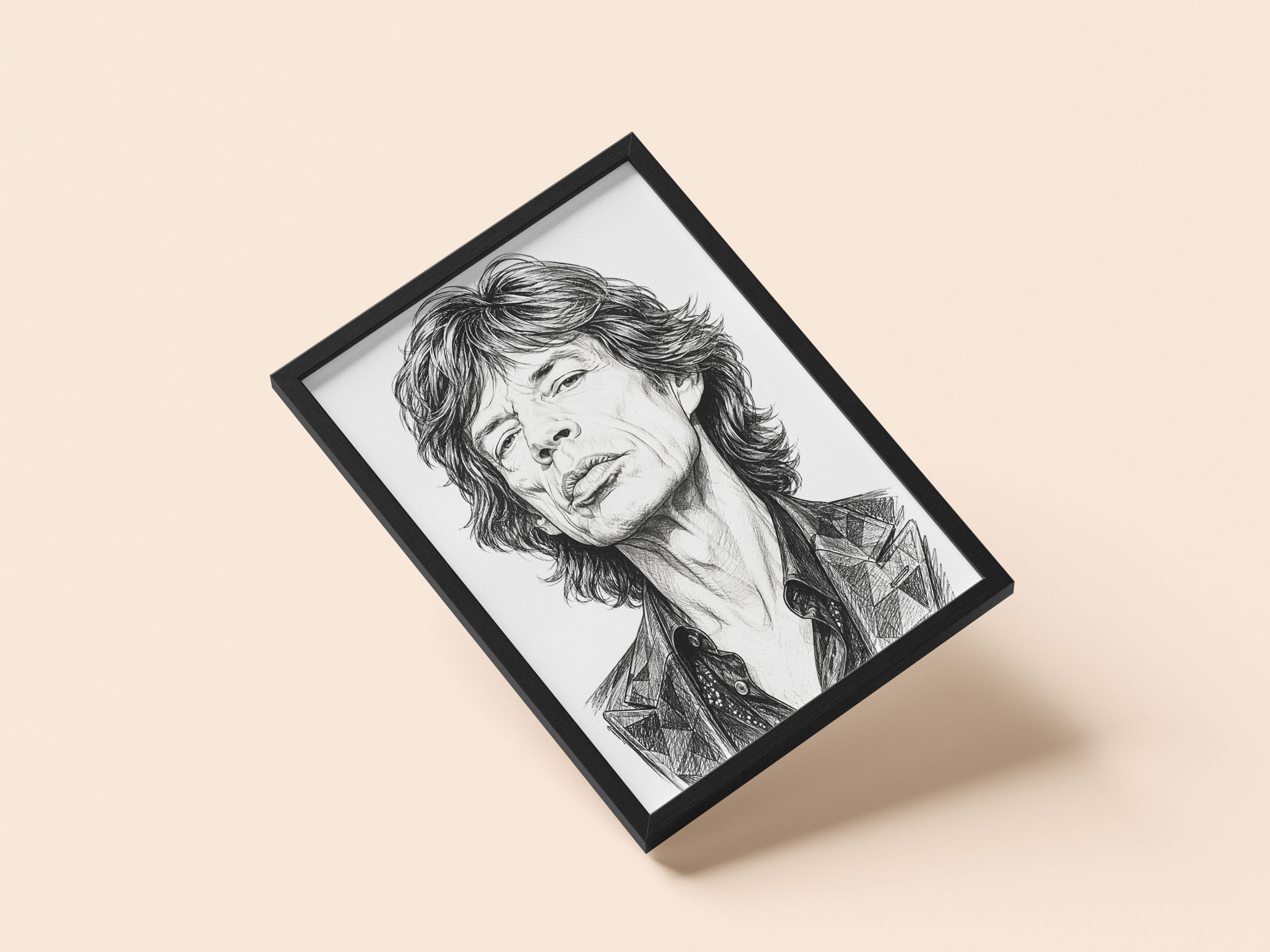 Star Portrait im Format 30x40 – Bild 2