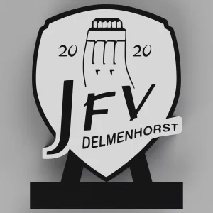 Einzigartige LED-Leuchte mit eigenem Wappen – Individuell im 3D-Druck gefertigt